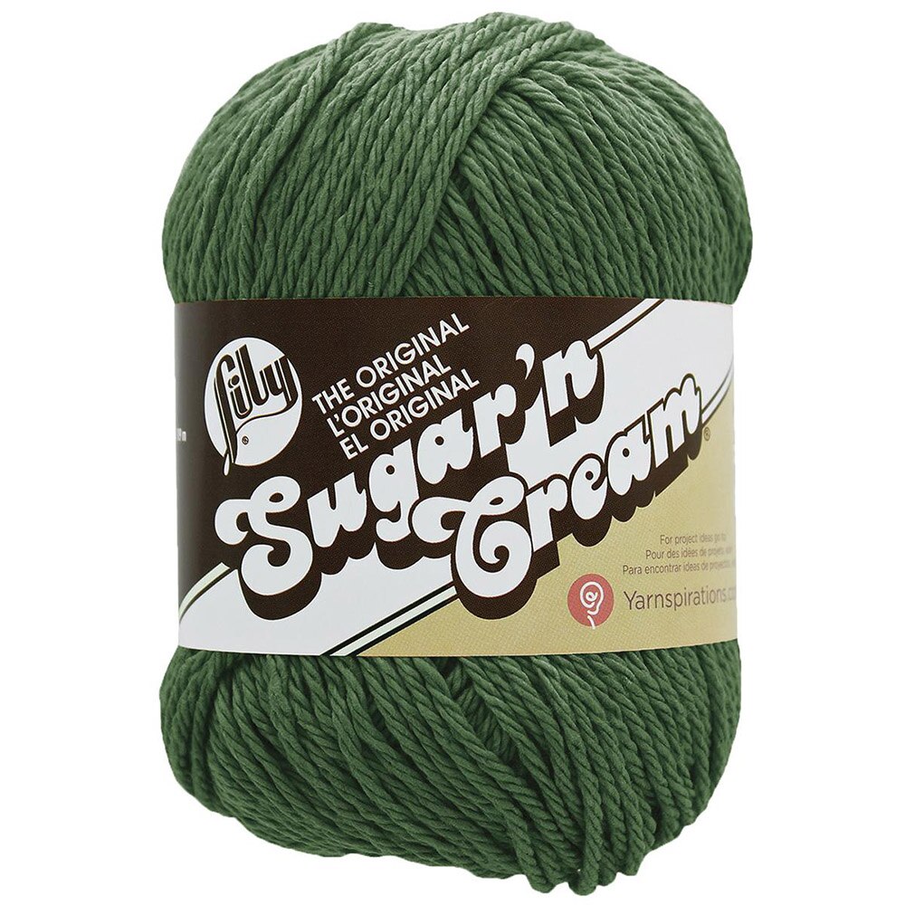 Spinrite, Sugar'n Cream, 100% Cotton, 4 ply, Yarn, Sage